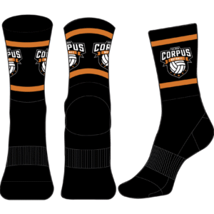 Netball Black Socks